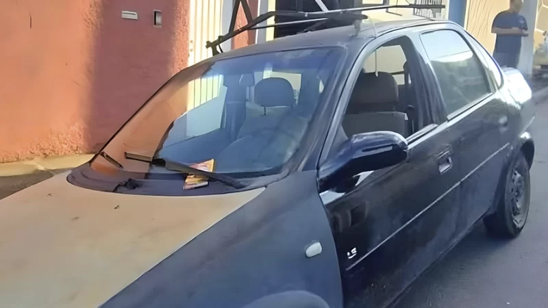 Carro é furtado na Vila Aparecida