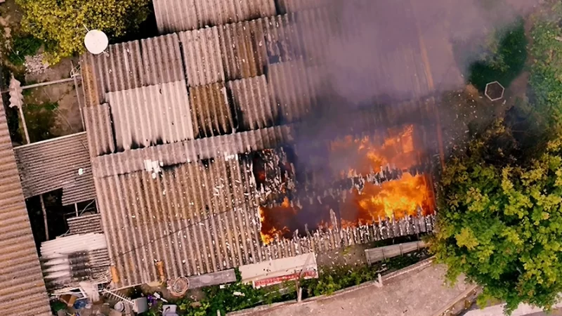 Incêndio atinge residência em Bragança Paulista