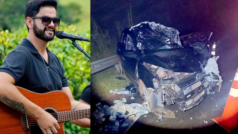 Cantor Kaio Linns morre em acidente na Rodovia Capitão Bardoíno