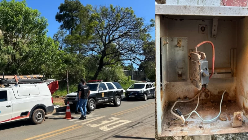 Operação “Pikachu” da Polícia Civil flagra furto de energia
