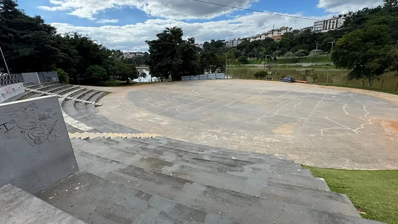 Qual o desfecho da cobertura da Arena do Lago do Taboão ?
