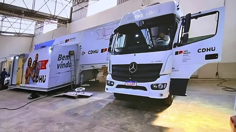 Bragança Paulista recebe a carreta da CDHU nesta semana