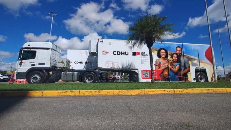 Carreta da CDHU atende em Bragança entre os dias 21 e 24