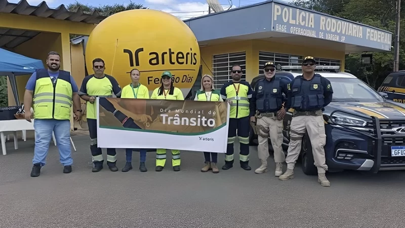 Concessionária Arteris realiza ações em alusão ao Maio Amarelo