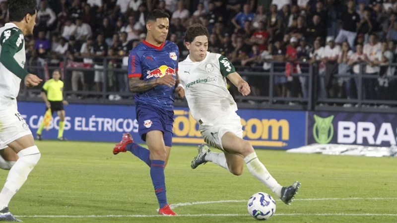 Red Bull Bragantino perde de virada para o Palmeiras