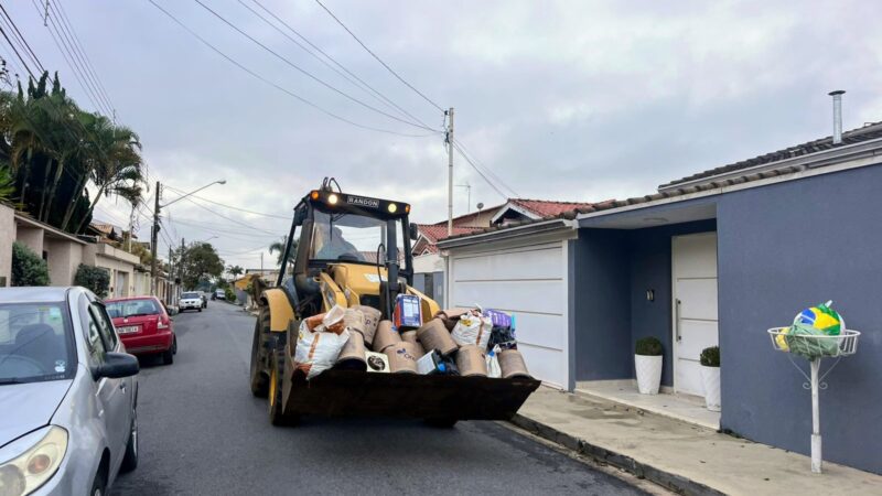 Arrastão de limpeza acontece em mais cinco bairros de Bragança