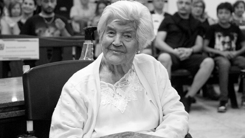 Iracema Camargo falece aos 110 anos em Bragança Paulista