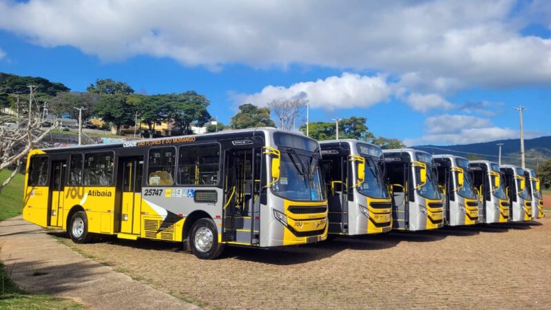 Atibaia recebe 20 novos ônibus para o transporte público