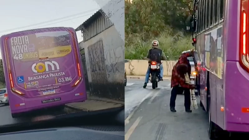 Ônibus ‘roxinho’ quebrou? JTP nega falha mecânica em Bragança