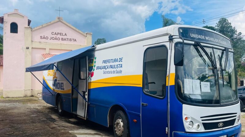 Saúde Móvel divulga calendário na zona rural em julho