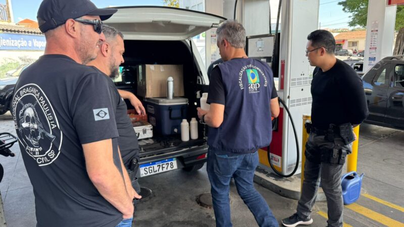 2ª fase da operação “Truque na Bomba” fiscaliza postos de combustíveis