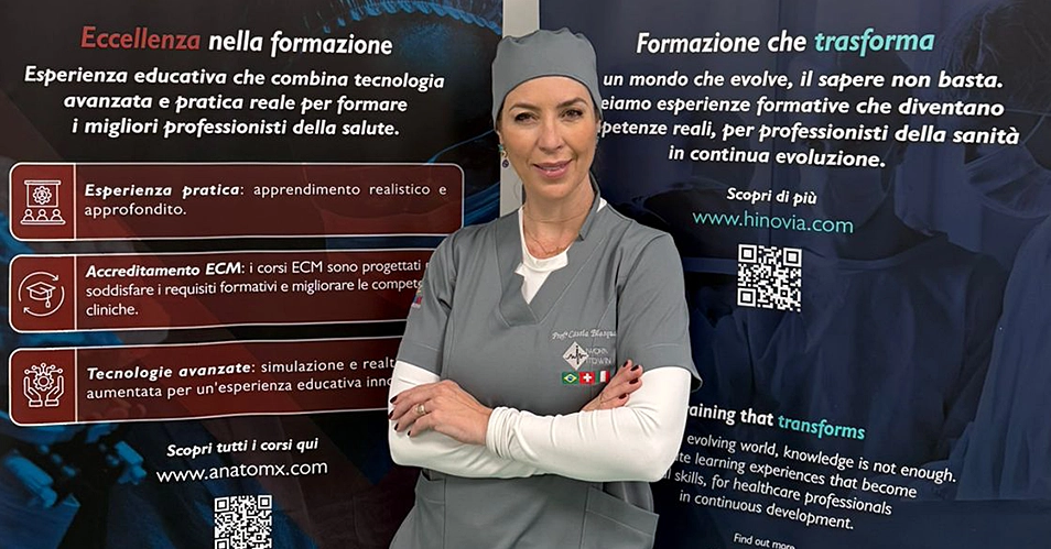 Dra. Cássia Blasques leva expertise em harmonização facial à Europa