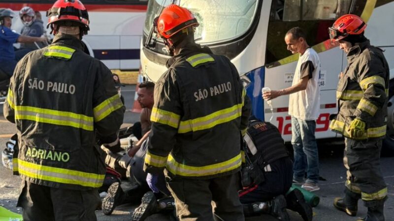 Motociclista morre após colisão contra ônibus em Bragança Paulista