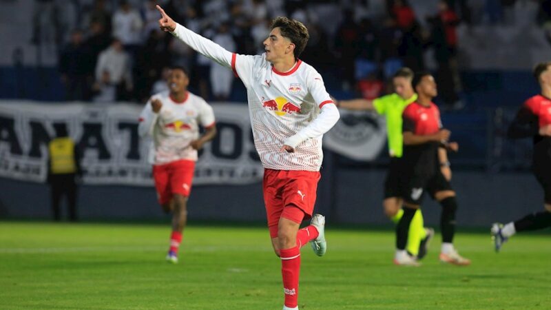 Red Bull Bragantino na final do Brasileiro Sub-20 contra o Palmeiras