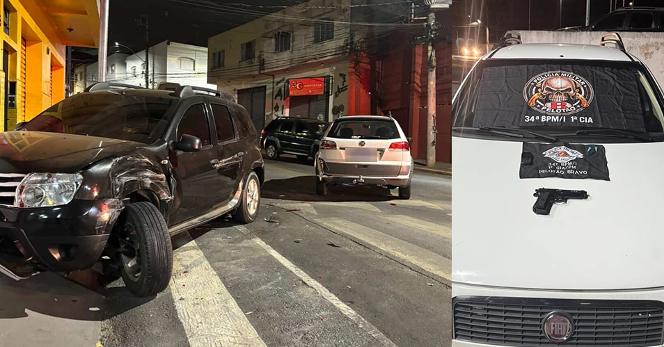 Dupla é presa após roubo de veículo em Bragança Paulista