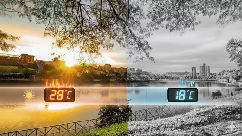 Final de semana terá mudanças bruscas de temperatura em Bragança