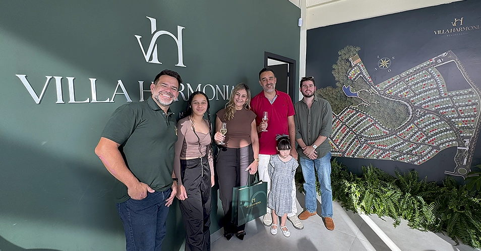 Villa Harmonia Residencial é lançado oficialmente com abertura do stand