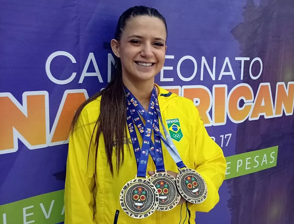 Beatriz Kamille conquista 3 ouros no Pan-Americano Sub-17