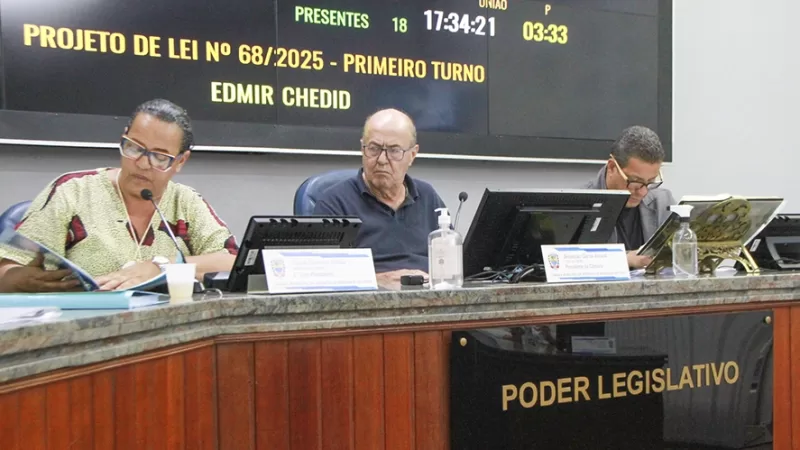 Câmara aprova Orçamento Municipal em 1° turno