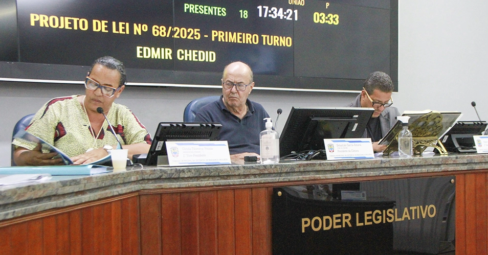 Câmara aprova Orçamento Municipal em 1° turno