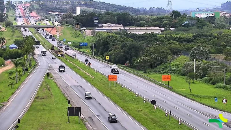 Rodovia Dom Pedro será interditada na segunda (17) para içamento de vigas