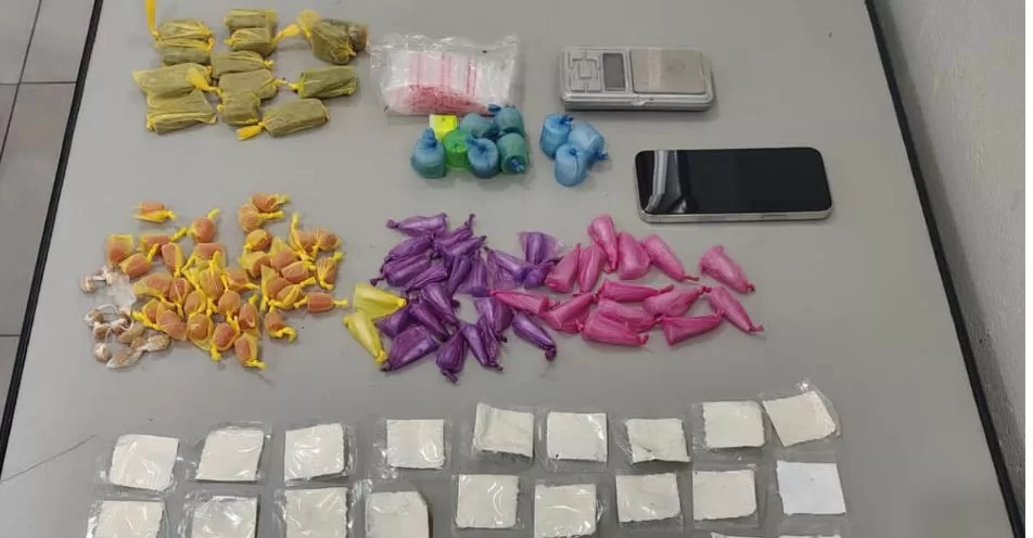 PM prende traficante que fazia delivery de drogas