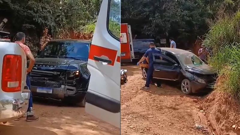 Prefeito de Pinhalzinho se envolve em acidente de trânsito