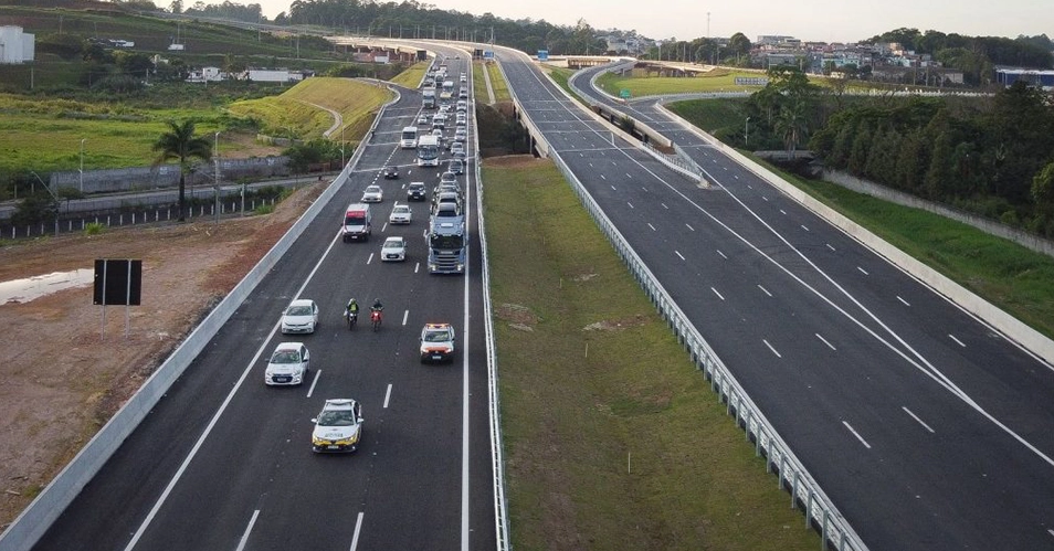 Pistas do trecho 1 do Rodoanel Norte têm tráfego liberado