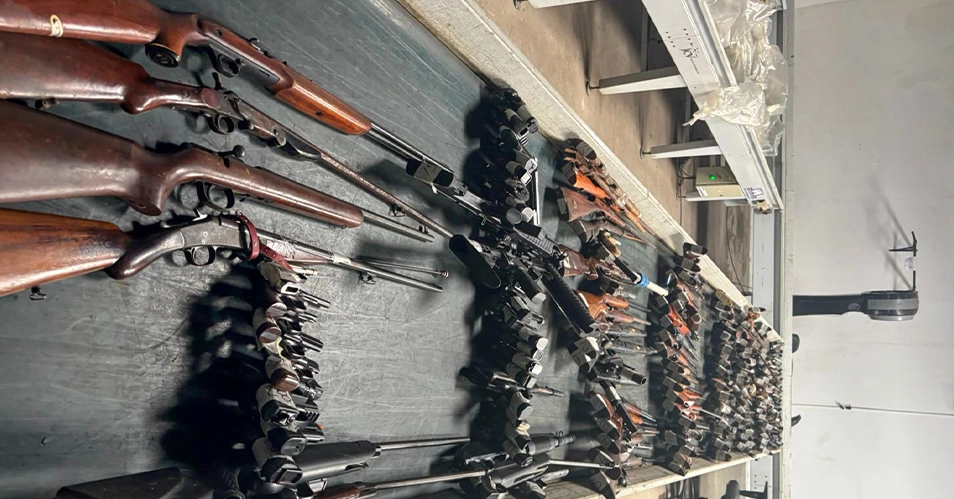 Delegacia Seccional destrói 370 armas
