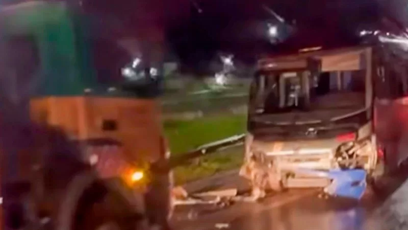 Acidente com ônibus da CMW deixa um morto e cinco feridos