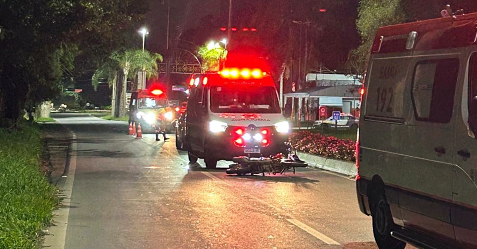 Motociclista morre na Variante do Taboão