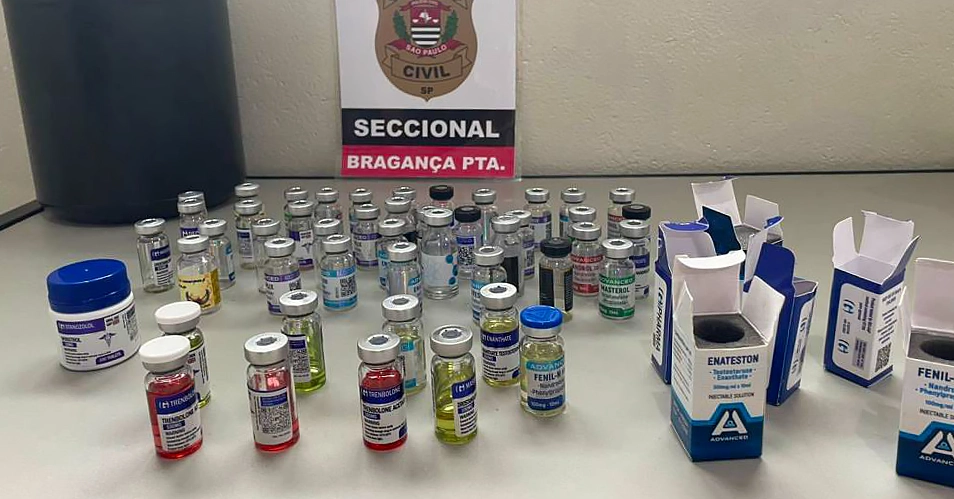 Massoterapeuta é preso com anabolizantes em Bragança Paulista