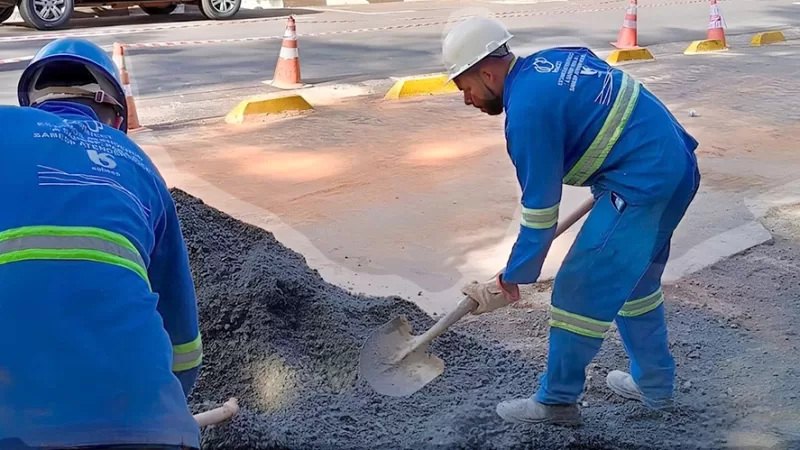 Prefeito suspende obras da Sabesp em Bragança Paulista