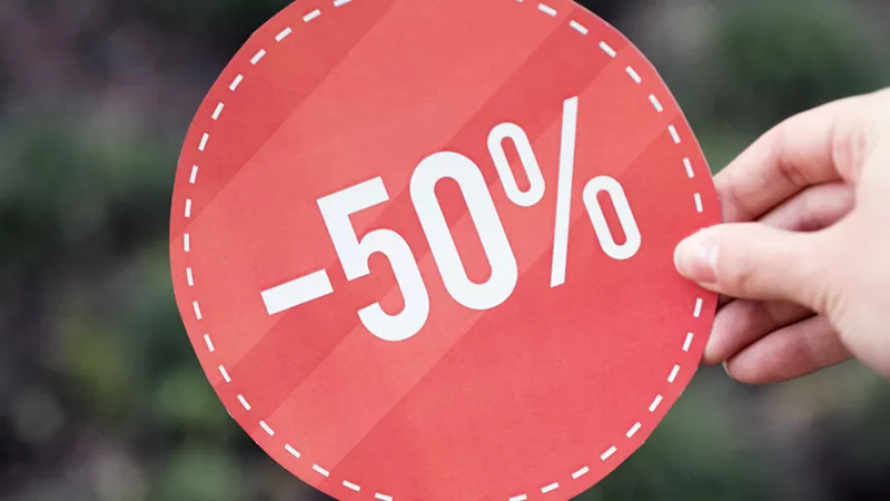 Bazar faz promoção com 50% de desconto nesta quarta e quinta