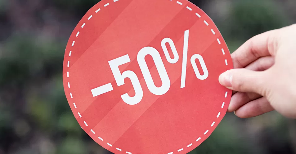 Bazar faz promoção com 50% de desconto nesta quarta e quinta