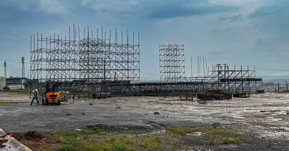 Festa do Peão: Prefeitura manda suspender montagem da estrutura