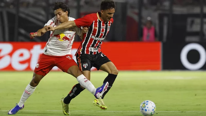 Red Bull Bragantino perde de novo para o São Paulo