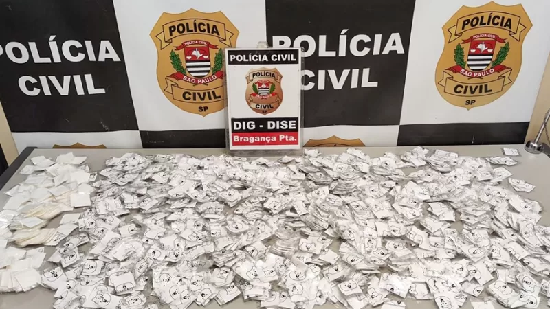 DISE apreende mais de 2 mil porções de cocaína