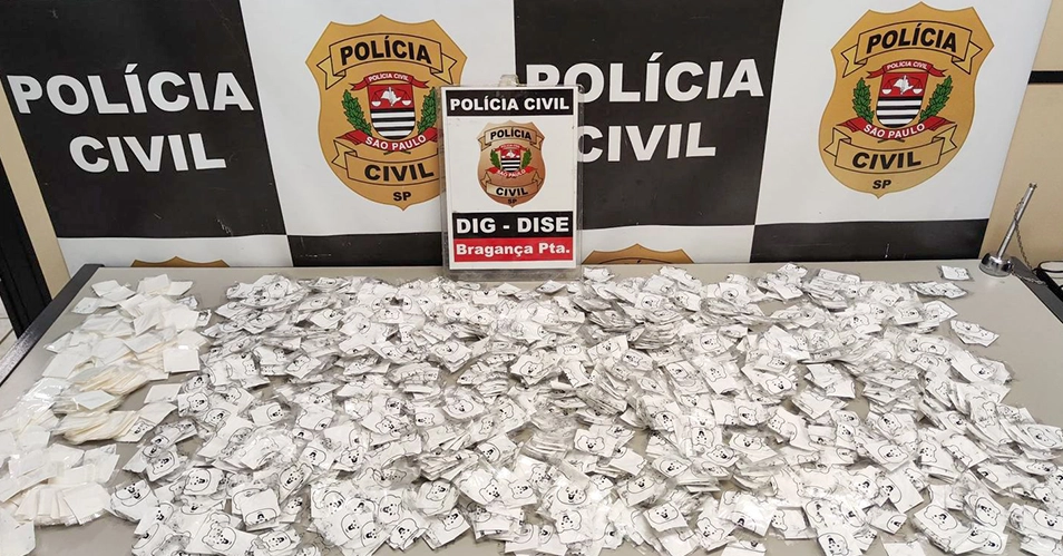 DISE apreende mais de 2 mil porções de cocaína