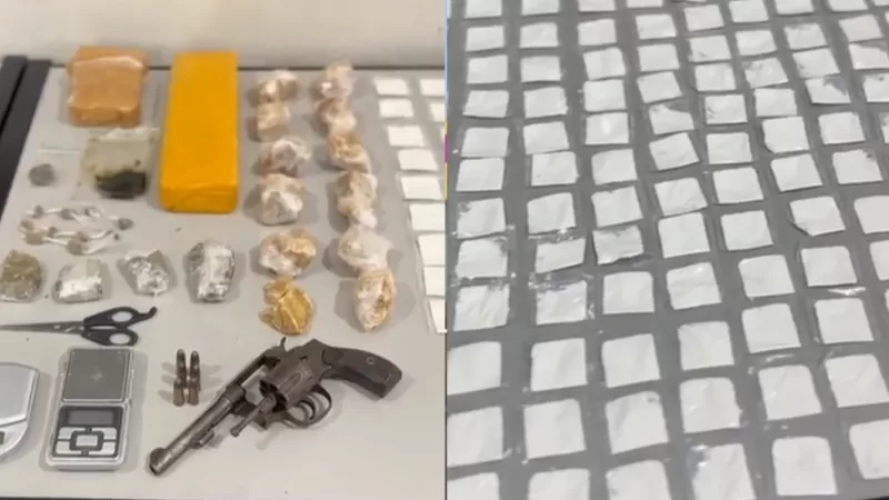 Traficante armado é preso no Parque dos Estados
