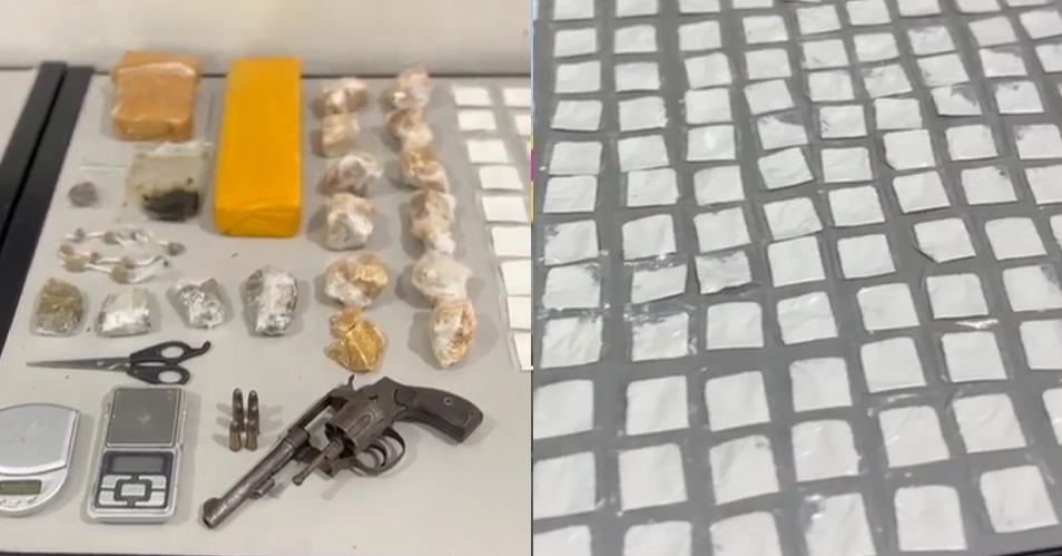 Traficante armado é preso no Parque dos Estados