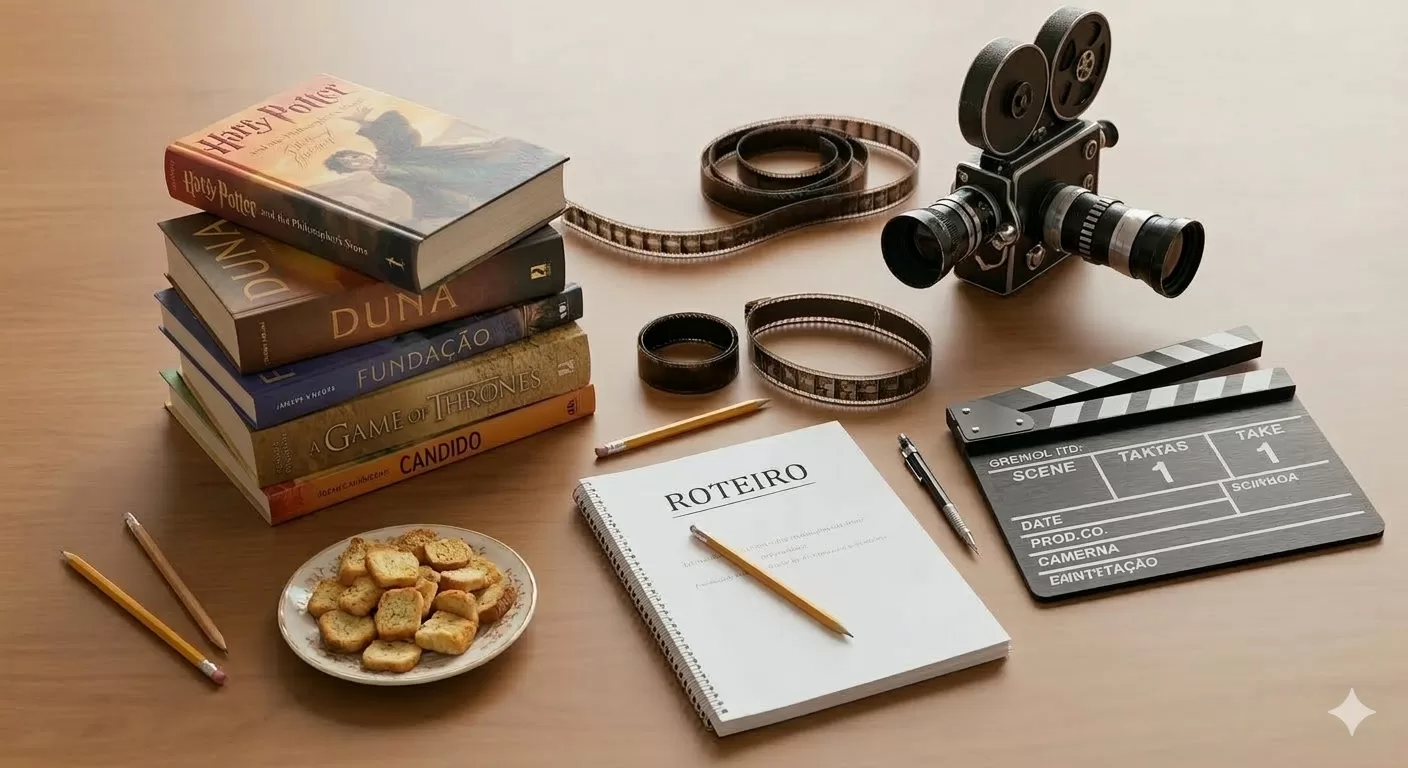 Abertas inscrições para oficina ‘Como os livros se tornam filmes’