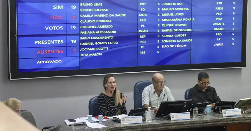 Por unanimidade, Câmara aprova empréstimo de R$ 96 milhões para a Saúde