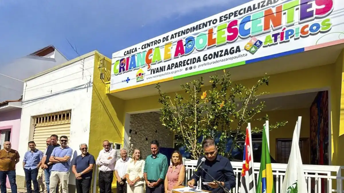 Nazaré Paulista inaugura Centro da Criança e Adolescente Atípicos