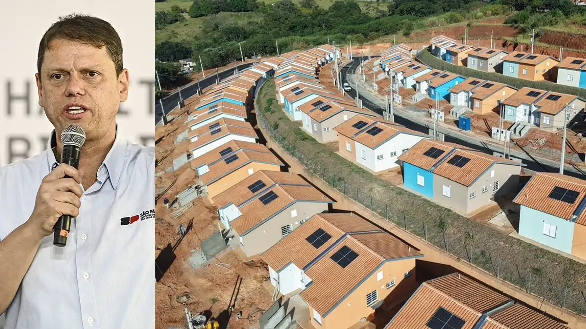 Tarcísio confirma presença na entrega de casas do Bragança F3
