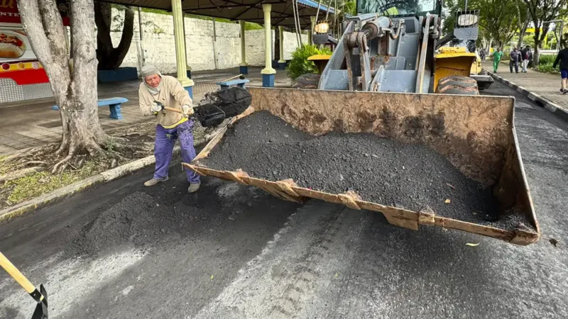Prefeitura volta atrás e remove recapeamento da Alpheu Grimello