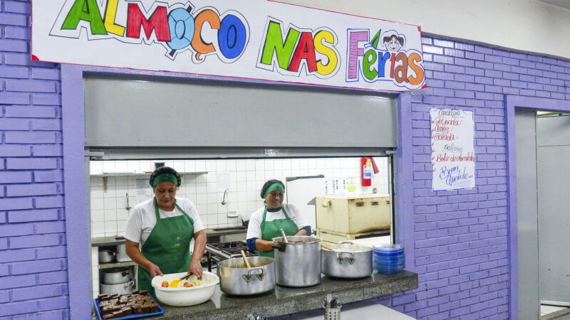 Almoço nas férias: alunos da rede estadual tem até sexta para fazer cadastro