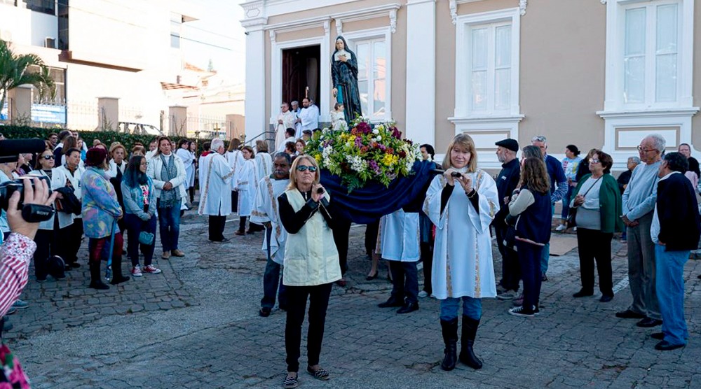 Igreja Catedral promove hoje procissão e missa de Santa Paulina