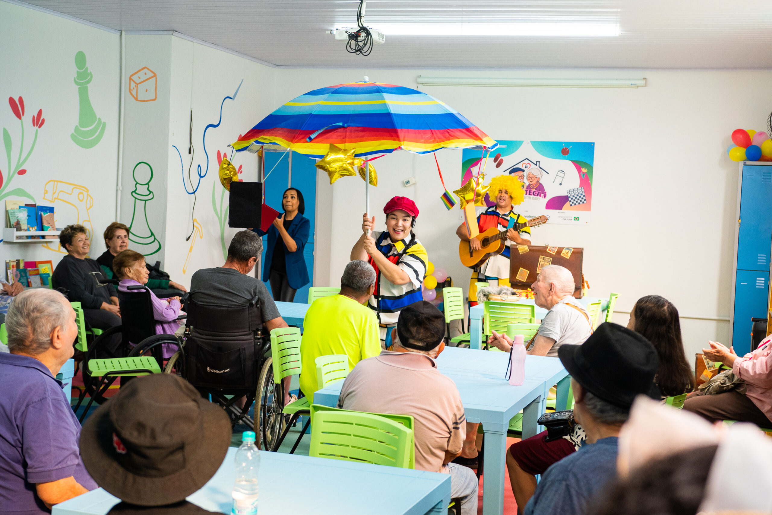 Projeto cultural e social “Vovôteca – Brincar Não Tem Idade” inaugura espaço permanente para idosos em Bragança Paulista