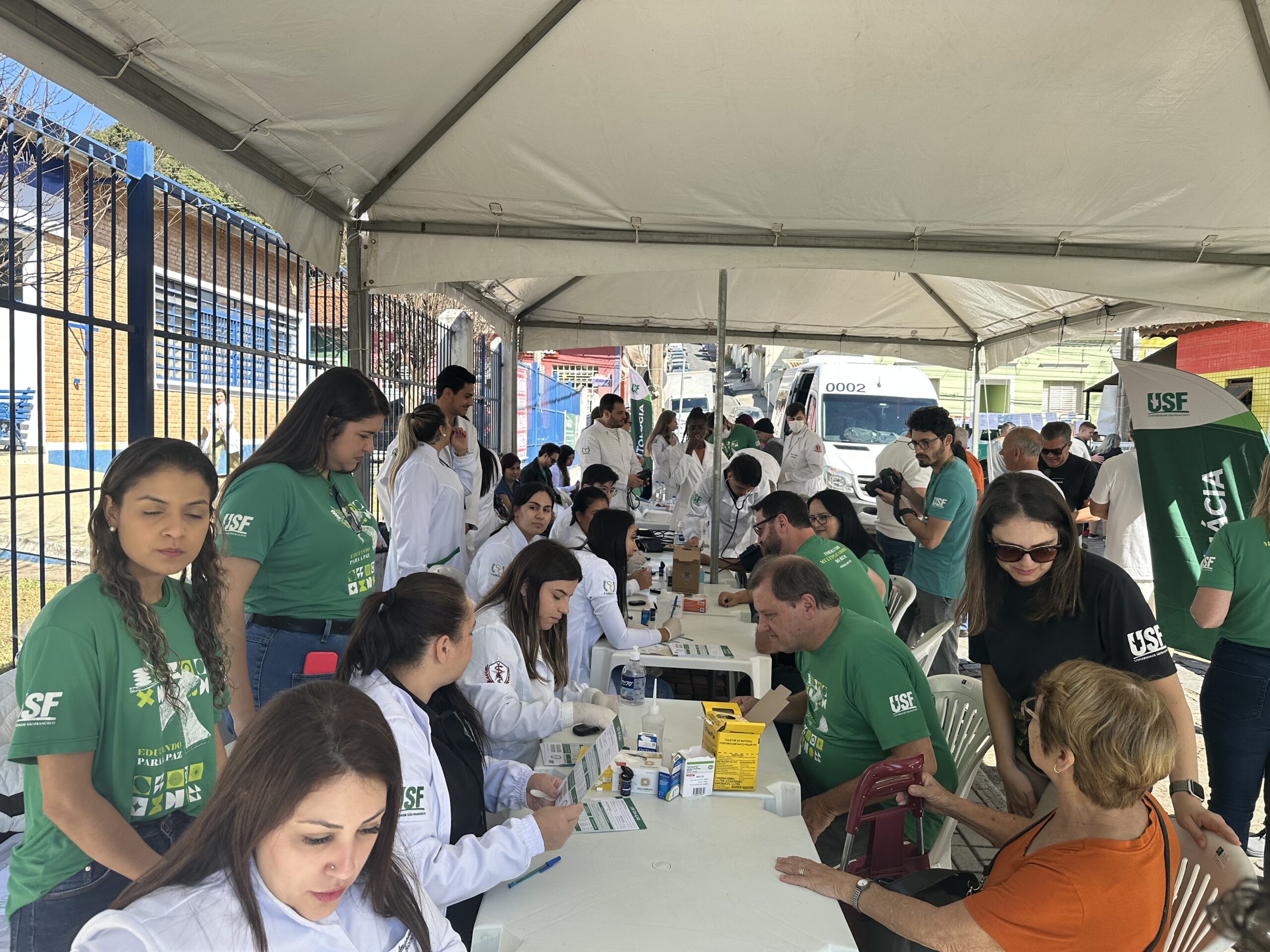 USF em Ação leva serviços gratuitos de saúde, bem-estar e cidadania para Bragança Paulista  
